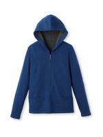 リヨセル混プルオーバーパーカー/ブラウン系(540)