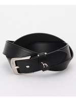 型押しライン入り革ベルト/ブラウン系(044)