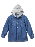 BIG SHIRT JACKET/INDIGO