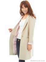 スエッティテーラーコート/ブラック