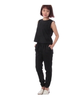 ノースリーブコンビネゾン/ブラック(019)