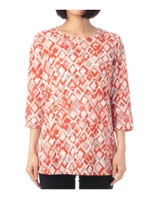 バイヤスジオメトップス/ダークオレンジ(168)