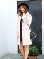 ロングチェスターコート/ホワイト