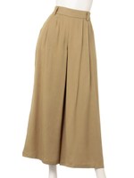 ワイドパンツ/ブラック