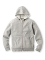 裏毛起毛ZIPパーカー/ライトグレー(711)