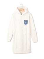 Lee デニムポケットパーカーワンピース/アイボリー(004)