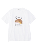 クロワッサンTシャツ/ホワイト(001)