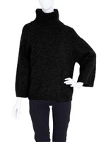 ショートポンチョニットプルオーバー/ベージュ