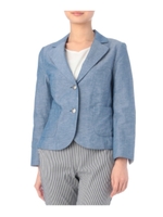 ダンガリーテーラードジャケット/ブルー(092)