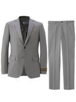ドーメルフロリダカラーストライプスーツ/ダークグレー(313)