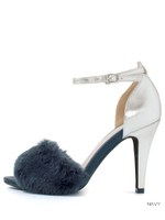 ファーサンダル/NAVY