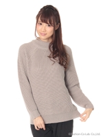 ボトルネックアゼニット/グレー