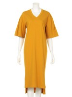 Vネックカットワンピース/MST