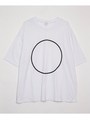 【IKUMI】○PRINT T/ホワイト