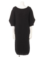 【MODE】MODEスリーブニットOP/ミックス