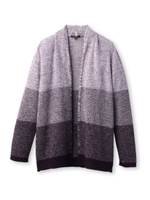 グラデーショントッパーカーディガン/ブラウン系(044)