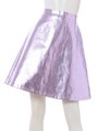 EVERY GIRL A CANDY METALLIC SKIRT/PURPLE