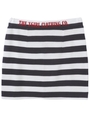 STRETCH ZIP SKIRT/ブラック