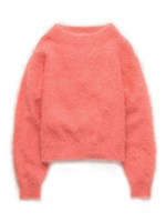 アンゴラハイネックプルオーバー/GRY