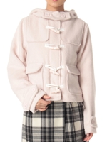 ショートダッフルコート/オフホワイト