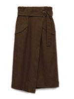 ラップタイトスカート/BLK