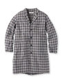 起毛チェックコートカジュアル/グレー(212)