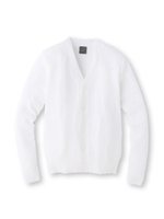LETROYES ウールニットカーディガン/ホワイト(001)