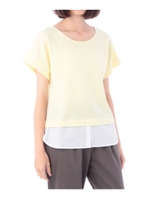 レイヤード風プルオーバー/アイボリー(004)