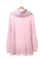 S・片畦Aライン/ニット/オフホワイト