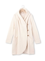 アクリルウールニットカーディガン/チャコールグレー(014)