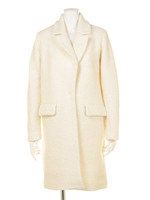 シングルチェスターコート/ホワイト