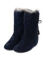 フェイクファーインヒールブーツ/ブラック(019)