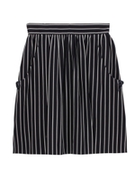 リボンチェーンストライプスカート/ライトベージュ(351)