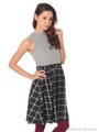格子ドッキングワンピース/ハイ