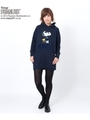 SNOOPY SWEAT DRESS PEANUTS/ASH