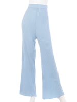 WARM KNIT PANTS/BLACK