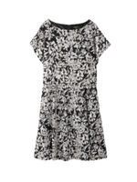 [S]ジオフラワープリントワンピース/サンドベージュ(153)