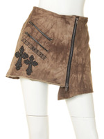 【カタログ掲載】ムラ染めウラケスカパン/モカ