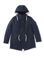 ボアライナー付きモッズコート/ネイビー(093)