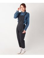 2WAYクロップドサロペットパンツ/グレー(312)