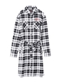 FLANNEL PLAID GOWN DRESS/レッド