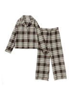 ROAST CHECK PAJAMA/BLACK