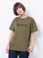 S/S BASIC TEE STENCIL/オリーブ