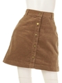 【ROSE BUD】FRONT/B MINI SKIRT/BEIGE