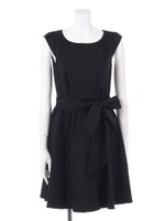 LADY RUFFLE DRESS/ブラック(010)