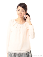 アッタカ裏地BL肩リボン 2/グレー