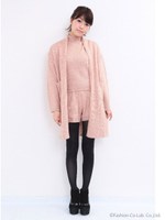 アンサンブルニットセットアップ/カーキ