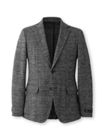 グレンチェックジャージジャケット/ネイビー(393)