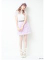 フェザーFURスカート/PURPLE