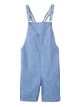 DENIM RETRO SALOPETTE/ライトインディゴ